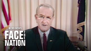 From the archives Lyndon B Johnson shocks nation with announcement he wont run for president [upl. by Witha]