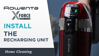 How to install the charging stand  Xforce Flex 1160  Rowenta [upl. by Maury]