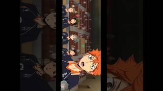 Haikyuu  Volleyball anime team 😱😱😱 shortsvideo ytshorts viralvideo [upl. by Aylad]