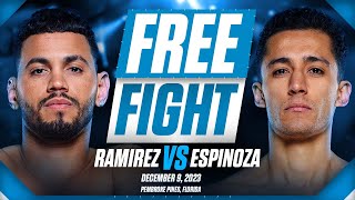 FOTY CANDIDATE Robeisy Ramirez vs Rafael Espinoza 1  FREE FIGHT [upl. by Ehav]