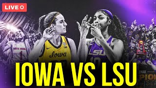 LSU Tigers vs Iowa Hawkeyes Womens NCAA Basketball Live Stream Caitlin Clark vs Angel Reese Rematch [upl. by Birkle]