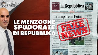 Le menzogne spudorate di Repubblica  Il Controcanto  Rassegna stampa dell11 novembre 2024 [upl. by Anelad]