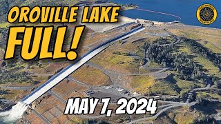 Oroville UPDATE quotFull Poolquot 7 May 2024 [upl. by Ford]