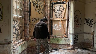 The Last Remaining Building of Hellingly Asylum 1st Jan 2024 ABANDONED PLACES UK 2024 [upl. by Nuarb762]