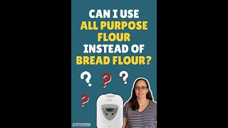 Can You Use All Purpose Flour instead of Bread Flour shorts [upl. by Mair]