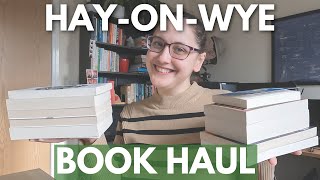 HayonWye Book Haul  Nature and Sustainability Books Plus More [upl. by Sesmar]