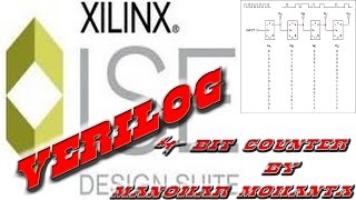 Verilog Implementation Of 4 Bit Up Counter In Behaviorial Model [upl. by Nomyt]
