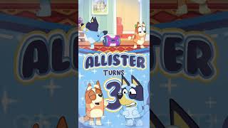 Bluey Birthday Video Invitation Animated [upl. by Russian218]