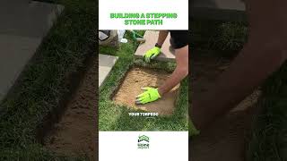 DIY Stepping Stone Path For Cheap [upl. by Oiralih657]