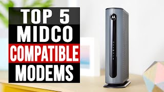 TOP 5 Best Midco Compatible Modems in 2023 [upl. by Nelloc955]