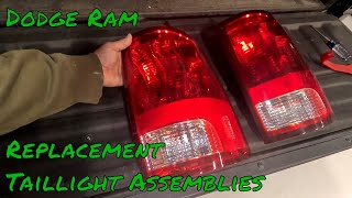 Dodge Ram 1500 TailLight Housing Replacement  4th Generation  AMAZON [upl. by Ziul634]