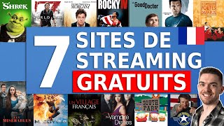 7 Sites de Streaming Gratuits en Français 🇫🇷 100 Légal [upl. by Malamut]