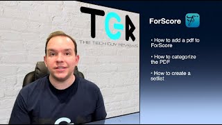 How to Use forScore  For Beginners [upl. by Tudor]