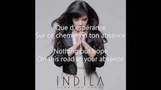 Dernière Danse  LYRICS  INDILA [upl. by Macfarlane593]