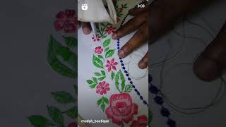 table cloth  embroidery 🌺🌷 [upl. by Brooks]