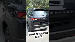 Maruti Brezza Zxi black top model 12 lakhs 🤑brezza [upl. by Trimmer]