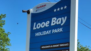 Looe Bay Holiday Park Parkdeans Resorts Accommodation Review Cornwall UK [upl. by Calvo]