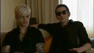 Placebo Interview Brian Molko Stefan Olsdal Steve Forrest 2009  Part 1 [upl. by Joycelin]