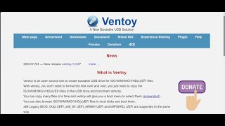 Ventoy MultiBoot USB Drive Tool [upl. by Rehpotsyrhc951]