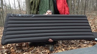 Exped DownMat 9 Pump LW Sleeping Pad amp Schnozzel Pumpbag UL Review [upl. by Snider]