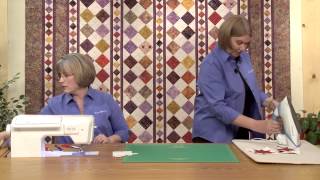 Sew Easy Lesson Piecing SetIn Seams [upl. by Frye148]