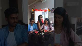 Watermelon Eating Challenge 🍉shortschallengetrendingviralshorts [upl. by Ioves806]