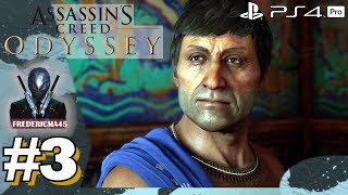 ASSASSINS CREED ODYSSEY FR Regard Caverneux  à La Voile de Pénélope 3 PS4 Pro [upl. by Hgielrahc54]