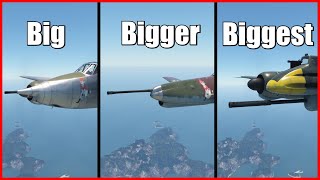 Every Large Cannon Plane in War Thunder [upl. by Bui104]