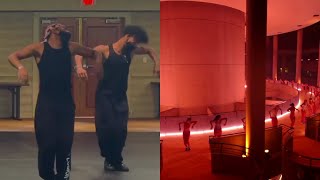 Break Ya Neck Rehearsal vs Final  Savage x Fenty Show Vol 3 [upl. by Hgielar147]