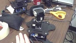 RX24F Dynamixel PanTilt Robot Turret Speed Demo [upl. by Durning669]