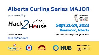 Momoha Tabata vs Honoka Sasaki  Draw 2  Hack2House Alberta Curling Series Major [upl. by Youlton]