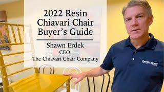 Resin Chiavari Chair Buyers Guide [upl. by Ennasirk]