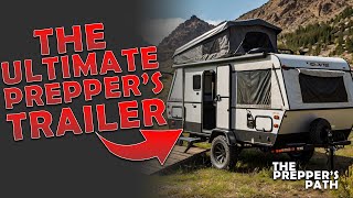 A Camper Trailer  One of the Ultimate Preps [upl. by Sid]