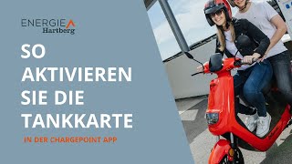 ChargePoint App  Tankkarte aktivieren [upl. by Ilocin]