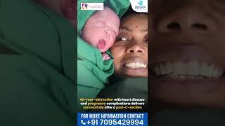 40yearold mother with heart disease amp pregnancy complications delivers her baby safely [upl. by Ahsinam598]