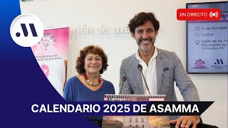 Presentación del calendario 2025 de la Asociación ASAMMA [upl. by Attikram]