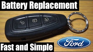 How to replace the battery in a Ford Kuga key fob [upl. by Westerfield101]