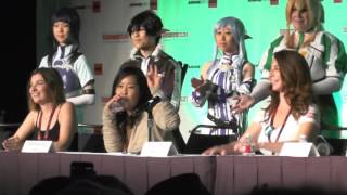 Anime Expo 2016 Sword Art Online Panel  Part 1 [upl. by Christye536]