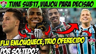 FLUMINENSE OFERECE TRIO EM TROCA DE SOTELDOVALETSILVATREINACBF ESCALA OUTRO ÁRBITRO PAULISTA [upl. by Nesnej]