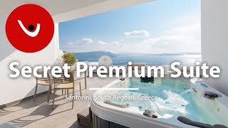 Secret Premium Suite to Rent in Santorini Greece  Unique Villas  uniquevillasgr [upl. by Lyndon]