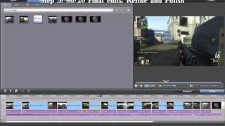 ☼ Make a Montage with Arcsoft Showbiz Refine your edits with Arcsoft showbiz Part 5 [upl. by Nottarts395]