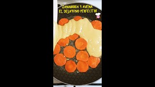 🥣 SÓLO 4 INGREDIENTES🥕 Desayuno con AVENA Y ZANAHORIA SALUDABLE MUY FACIL SIN azúcar SHORT [upl. by Yarezed271]