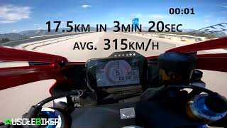 HONDA CBR1000RRR SP TOP SPEED  3MIN 20SEC 175KM  INSANE RIDE [upl. by Eerized]