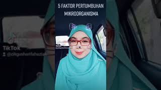 EduTikTok  Faktor Pertumbuhan Mikroorganisma [upl. by Pearlman]