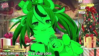 Hakos Baelz sings Livin la Vida Loca by Ricky Martin [upl. by Ahsieat]