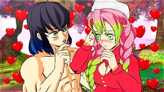 Inosuke takes Mitsuri on a Valentines Day Date Demon Slayer VR [upl. by Emmerich]