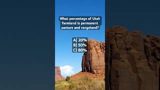 What  of Utah farmland is permanent pasture and rangeland agriculture farm farming ranch [upl. by Bello785]