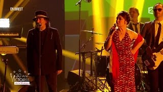 Rachid Taha amp Catherine Ringer – « Ya Rayah » Victoires de la Musique 2015 [upl. by Mame988]