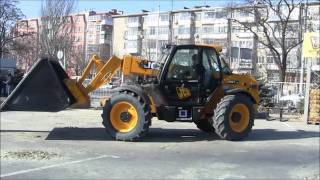 Тестдрайв погрузчика JCB [upl. by Iak]