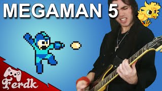 Megaman 5  quotOpening amp Title Themequot【Metal Guitar Cover】 by Ferdk [upl. by Arleta362]